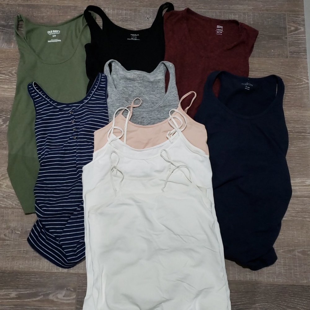 Maternity tank bundle, sizes S and XS